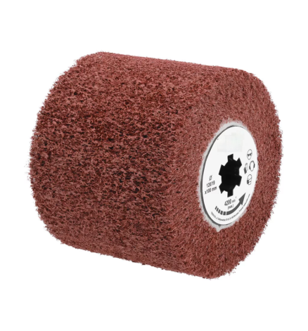 Perie din material netesut cu prindere pe ax canelat 19mm - Ø110x100mm - A CRS