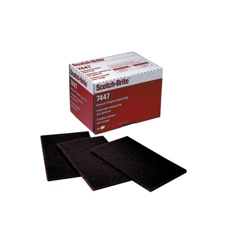 3M™ Scotch-Brite™ 7447 CF-HP PRO - Coli finisare 158mm x 228mm - A VFN (Foarte Fin)