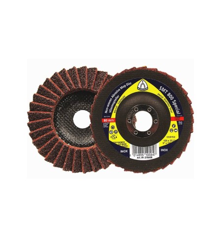 Klingspor™ SMT 800 - Disc finisare lamelar convex (maro-roscat) - MED 