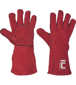 SANDPIPER RED manusi din piele pentru sudori (sudura cu electrod) - marime 11