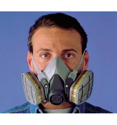 3M 6300 - Semimasca elastomerica - marime L