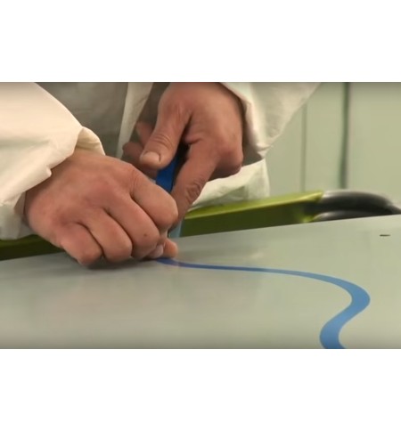 3M 764I - Banda adeziva vinil pentru marcare, semnalizare (verde) 9mm X 33M 