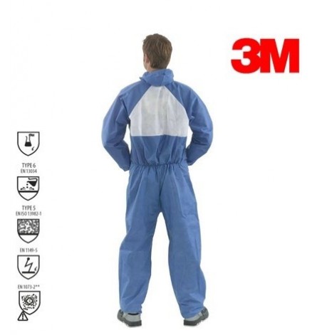 Combinezon cu gluga 3M 4530M protectie clasa 5 si 6 