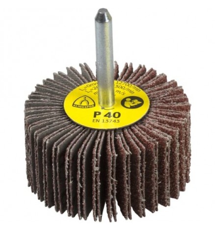 KM 613 - perie abraziva pentru finisari 25 x 15 x ax de 6mm, granulatie P120