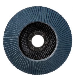 ATLAS - Disc lamelar curbat 125 x 22,23mm granula zirconiu - P40