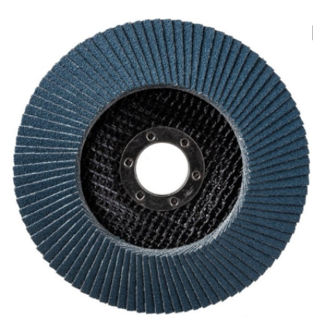 ATLAS - Disc lamelar curbat 125 x 22,23mm granula zirconiu - P40