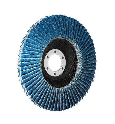 ATLAS - Disc lamelar curbat 125 x 22,23mm granula zirconiu - P40