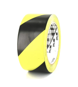 3M 766I - Banda adeziva vinil pentru marcare, semnalizare (galben/negru) 50mm X 33M 