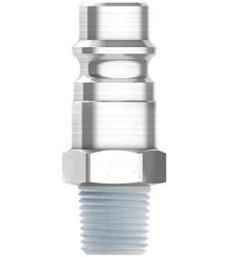 Niplu/mufa 1/4", filet ext (tata) 1/4"NPT
