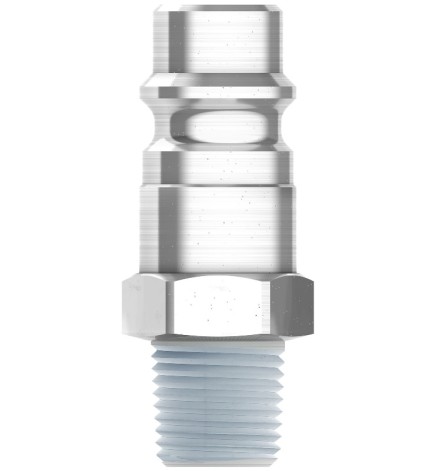 Niplu/mufa 1/4", filet ext (tata) 1/4"NPT