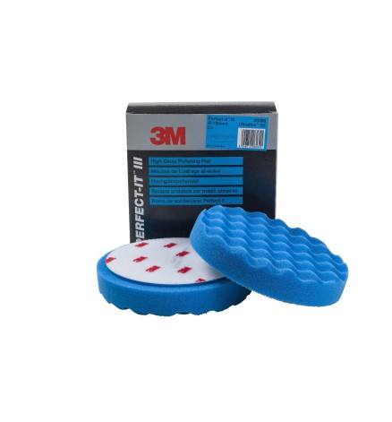 3M™ Perfect-It™ - Burete albastru valurit (ultrafin) pentru luciu deosebit 150mm 