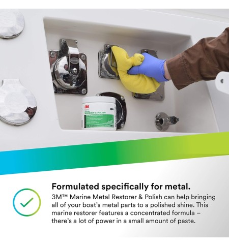 3M™ MARINE - Pasta restaurare si polishare metal - 500 ml