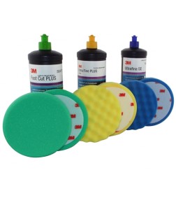 3M™ Perfect-It™ - Burete albastru valurit (ultrafin) pentru luciu deosebit 150mm 