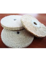 Disc din sisal pentru slefuire primara a metalelor 300x30x17mm