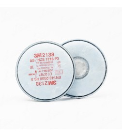 3M 2138 Discuri filtrante protectia împotriva particulelor solide și lichide tip FFP3 