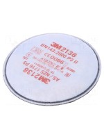 3M 2138 Discuri filtrante protectia împotriva particulelor solide și lichide tip FFP3 