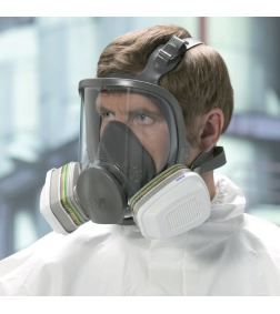 3M 6800 Masca integrala elastomerica - marime M