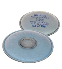 3M 2128 Discuri filtrante cu carbon activ pentru protectia tip FFP2 împotriva particulelor solide și lichide