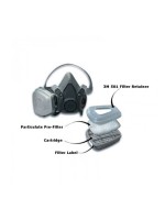 3M 5911 - Prefiltre pentru protectie la particule, asigura o clasa de protectie P1R