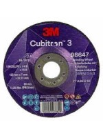 3M CUBITRON™ 3 - Disc polizare ceramic depresat 125 x 7 x 22,23mm 