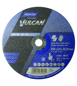 Norton VULCAN - Disc debitare uz general 230x3x22.23 mm